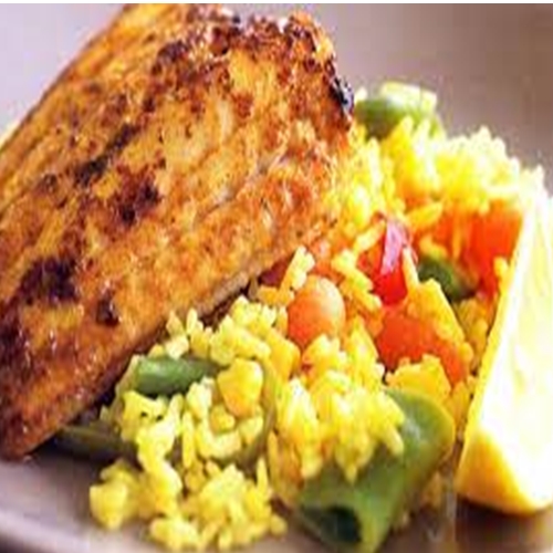 Hake & Rice